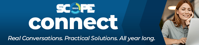 SCOPE Connect Banner
