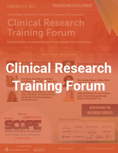 Clinical Research Training Forum Brochure 2023