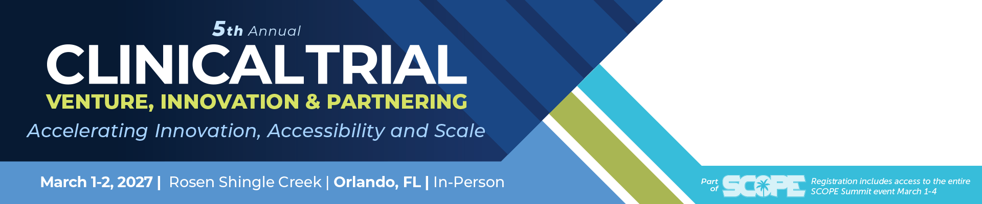 Clinical Trial - Venture, Innovation & Partnering 2027
